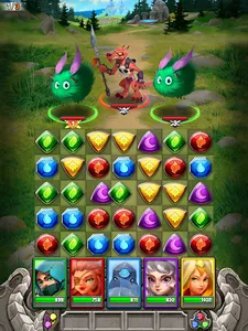 Dragon Strike: Puzzle RPG screenshot 11