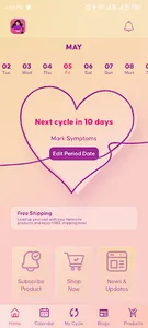 Embrace - Period Tracker App screenshot 1