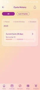 Embrace - Period Tracker App screenshot 3