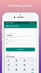 EMI Calculator : Interest Loan screenshot 1