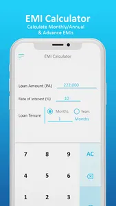 EMI Calculator screenshot 3