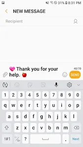 Emoji Message★emoji  messages screenshot 1