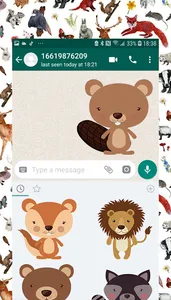 Animal stickers screenshot 3