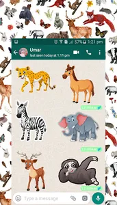 Animal stickers screenshot 4