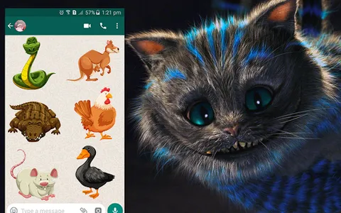Animal stickers screenshot 5