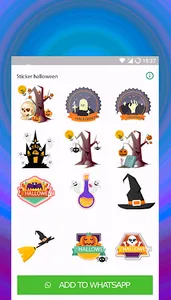 Halloween Stickers screenshot 0