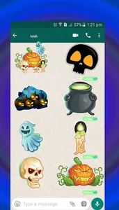 Halloween Stickers screenshot 1