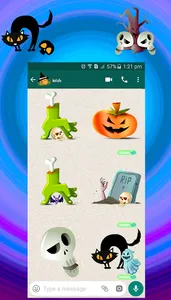 Halloween Stickers screenshot 3