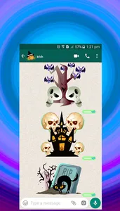 Halloween Stickers screenshot 4