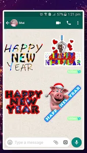 new year stickers screenshot 4