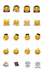 Emoji Islam screenshot 0