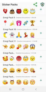 WAStickerApps - Emojis Sticker screenshot 0