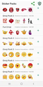 WAStickerApps - Emojis Sticker screenshot 2