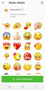 WAStickerApps - Emojis Sticker screenshot 3