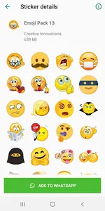 WAStickerApps - Emojis Sticker screenshot 4