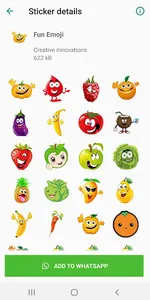 WAStickerApps - Emojis Sticker screenshot 6