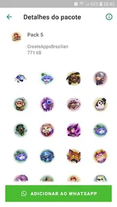 Adesivos2020 - Figurinhas de E screenshot 0