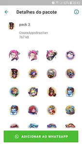 Adesivos2020 - Figurinhas de E screenshot 1