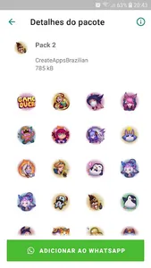 Adesivos2020 - Figurinhas de E screenshot 2