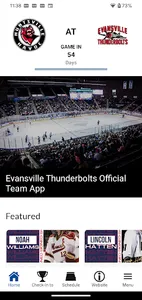 Evansville Thunderbolts screenshot 1