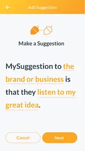 MySuggestion screenshot 2