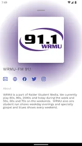 WRMU Radio screenshot 2