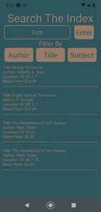 Index coffee and books screenshot 0