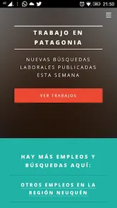 Trabajo en Vaca Muerta y Patag screenshot 0