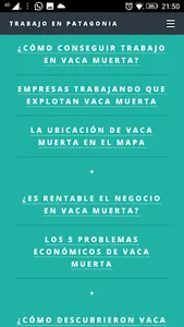 Trabajo en Vaca Muerta y Patag screenshot 3