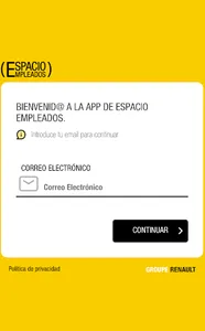 Espacio Empleados Renault screenshot 0
