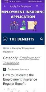 Employment Insurance App screenshot 2