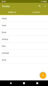Vocaby screenshot 0