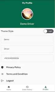 EMS - Delivery App screenshot 2