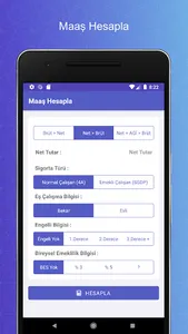 Maaş Hesapla screenshot 0