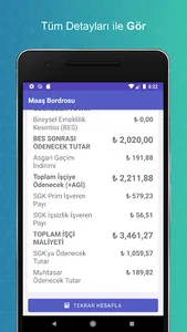 Maaş Hesapla screenshot 2