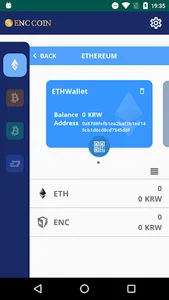 ENCCOIN Wallet screenshot 1