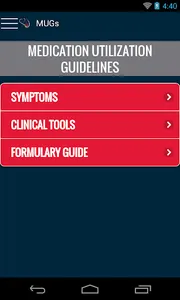 MUGs & Formulary Guide screenshot 5