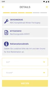 EDF Mobile Claims App screenshot 5