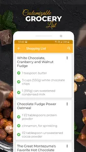 Chocolate Recipes screenshot 5