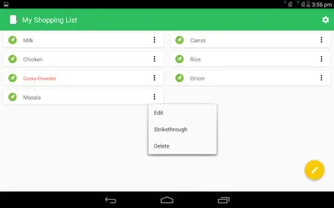 My Shopping List - to do list screenshot 11