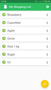 My Shopping List - to do list screenshot 2