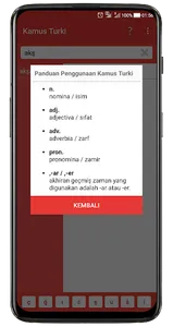Kamus Turki screenshot 2
