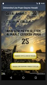 Ortalama ve Sınav Hesaplama screenshot 2