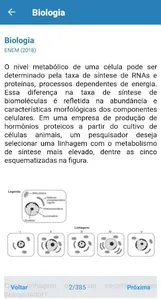 Questões ENEM screenshot 1