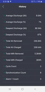 Enerdrive ePRO screenshot 2