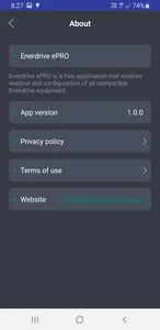 Enerdrive ePRO screenshot 4