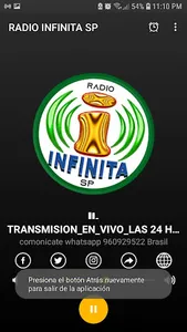Radio Infinita SP screenshot 2