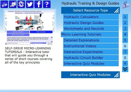Hydraulic Fluid Power Calculat screenshot 0