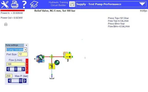 Hydraulic Circuit Simulator screenshot 7