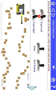 Hydraulic excavator training screenshot 1